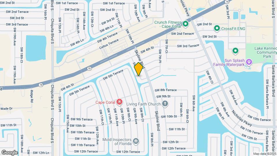 602-604 SW 8th Pl Map and Location Details