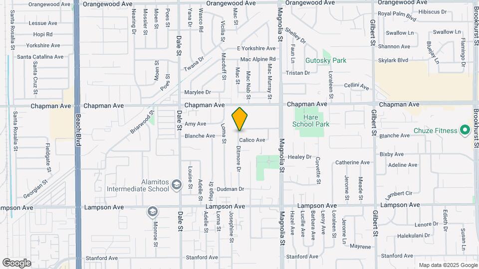 12142 Ditmore Dr Map and Location Details