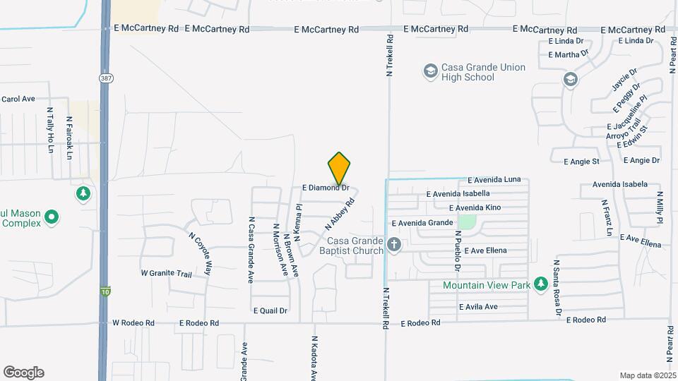 815 E Diamond Dr Map and Location Details