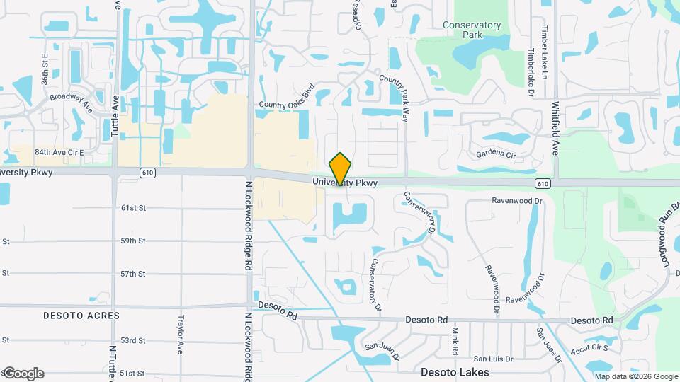 3429 Parkridge Cir Map and Location Details