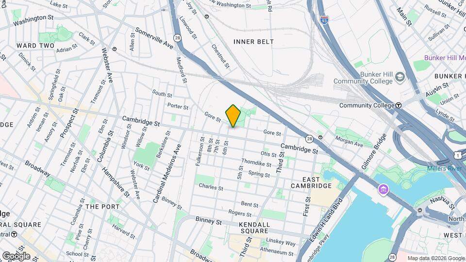 5 Gore Street Pl Map and Location Details