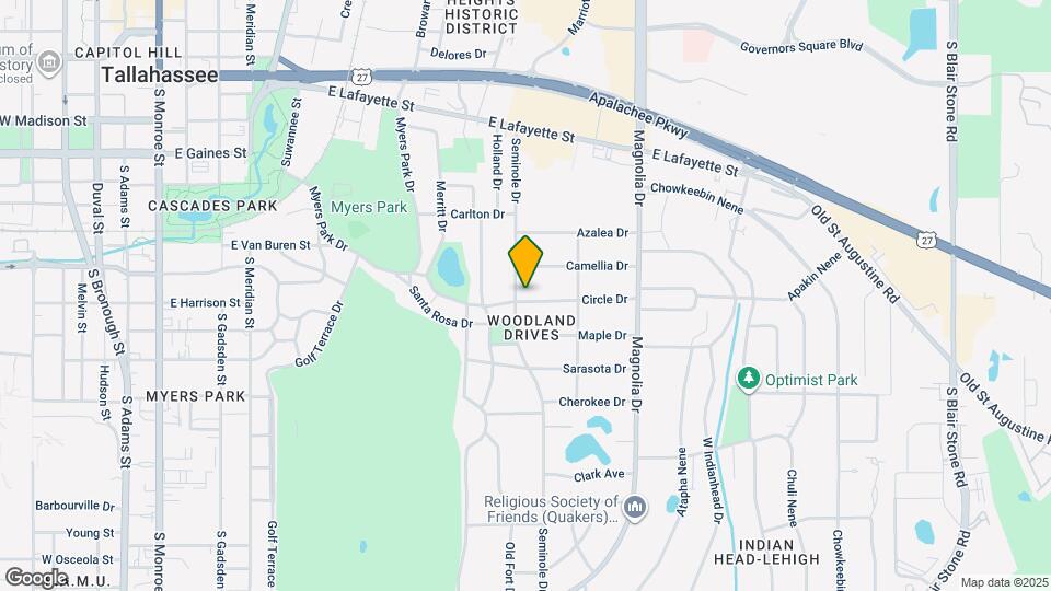 1173 Seminole Dr Map and Location Details