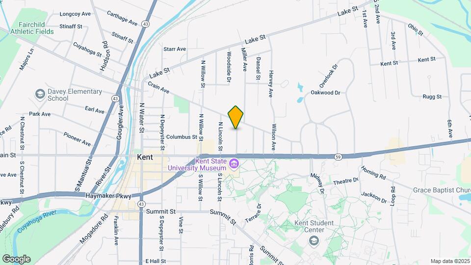 212 University Dr Map and Location Details