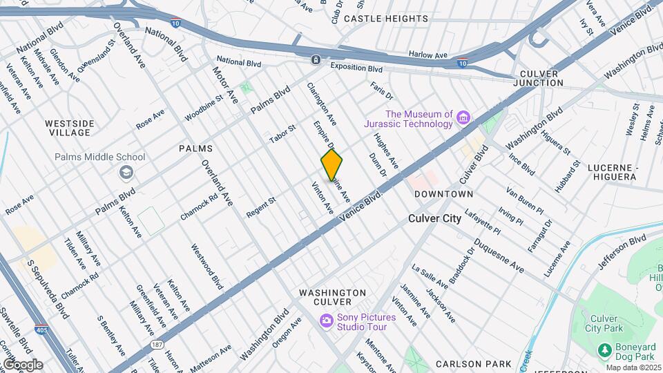 3735 Jasmine Ave Mapa y Detalles de la Ubicación