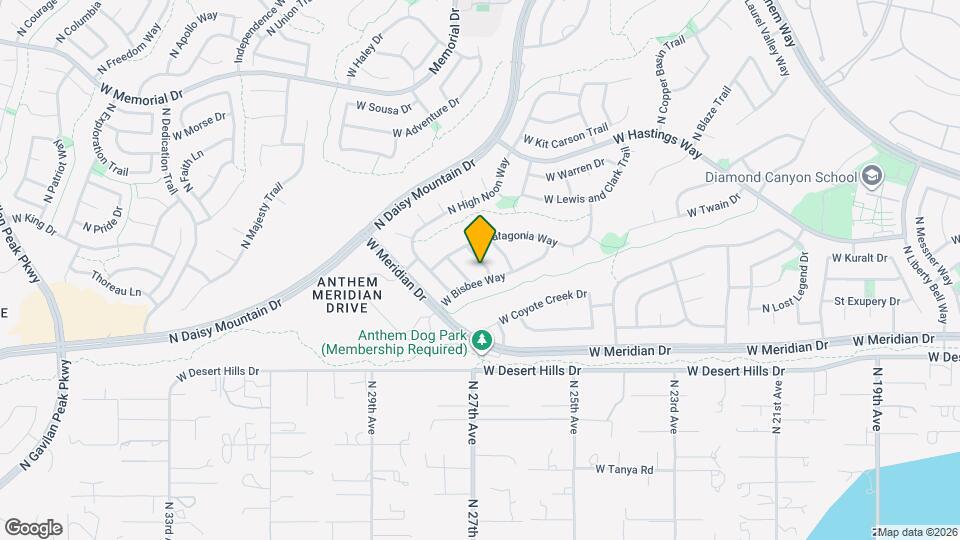 39730 N Bridlewood Way Map and Location Details