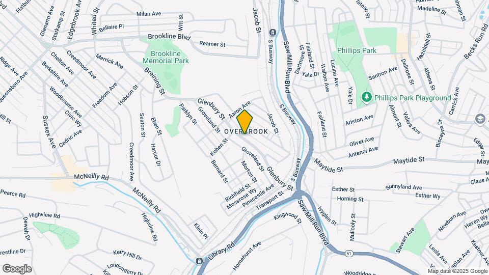 70 Glenbury St Map and Location Details