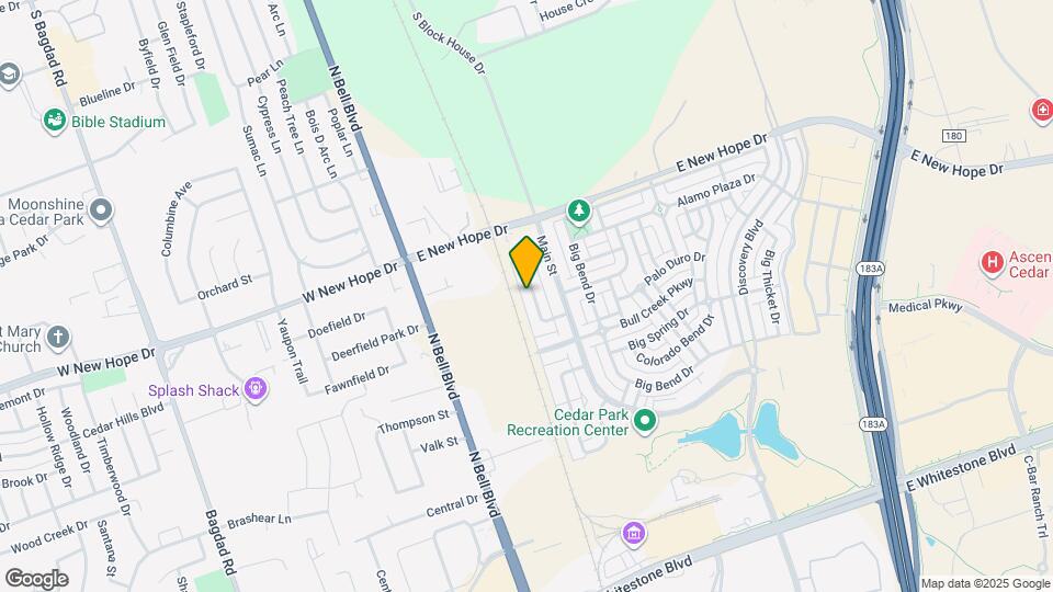 1805 Lost Maples Loop Map and Location Details