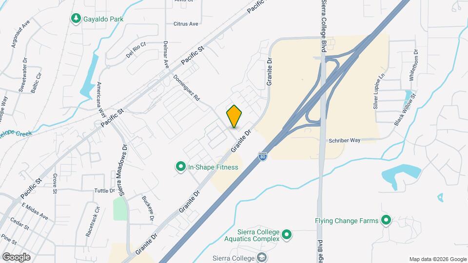 4329 Gentry Wy Map and Location Details