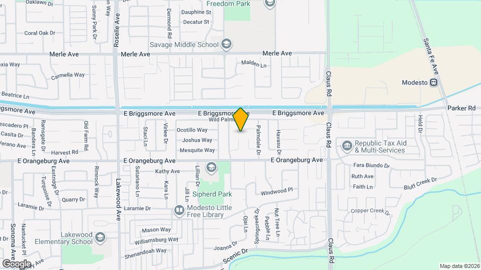 3544 Traveler Ct Map and Location Details