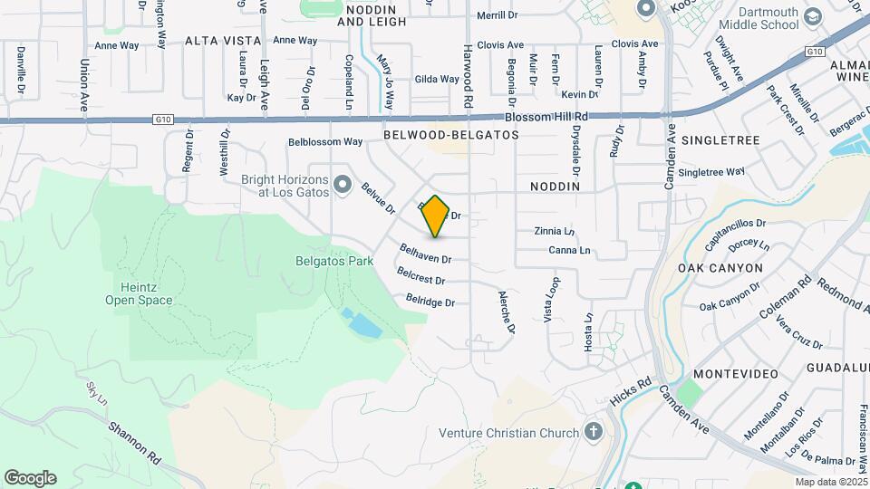 120 Belvue Dr Map and Location Details