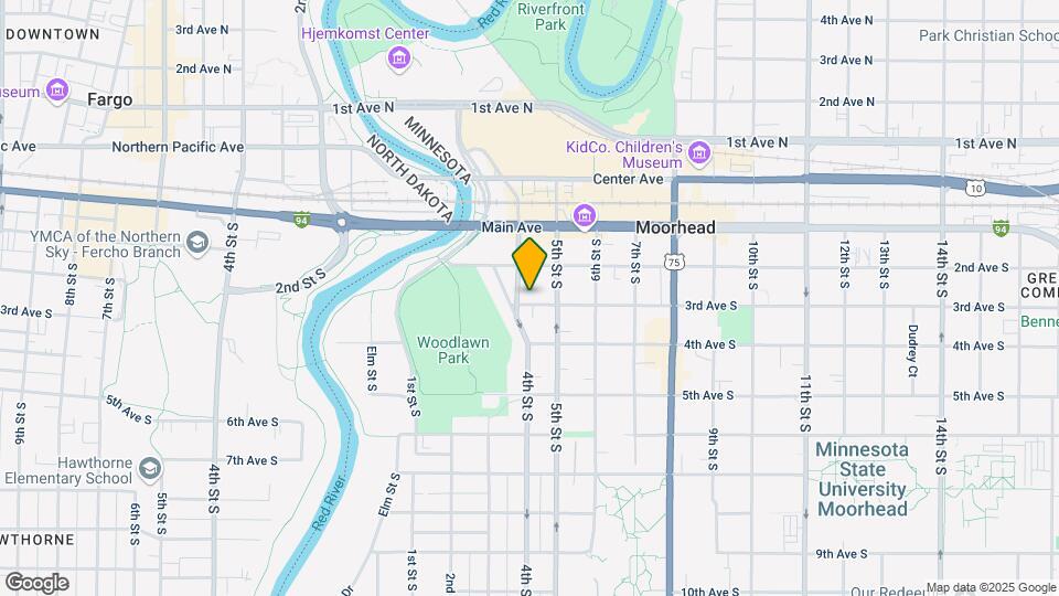 222 4th St S Map and Location Details