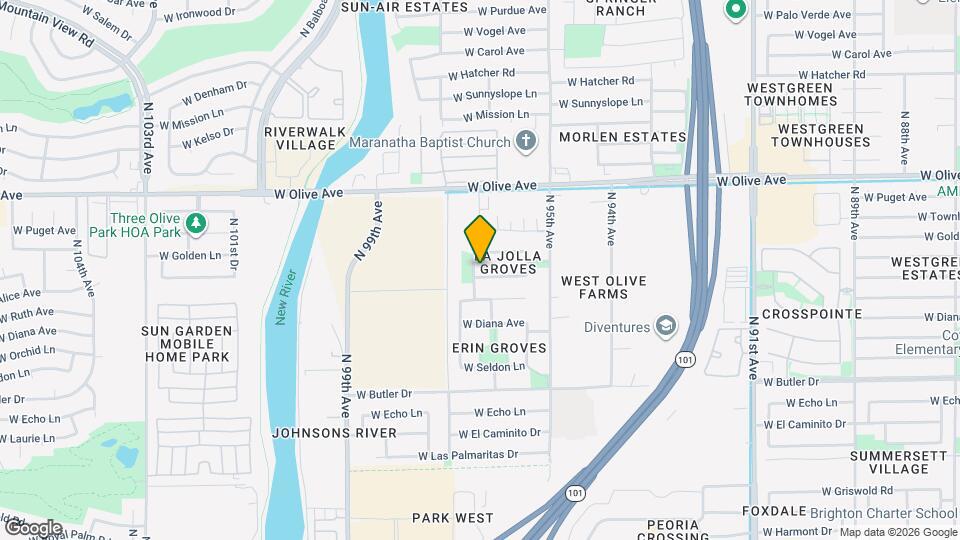 9630 W Reno View Dr Map and Location Details