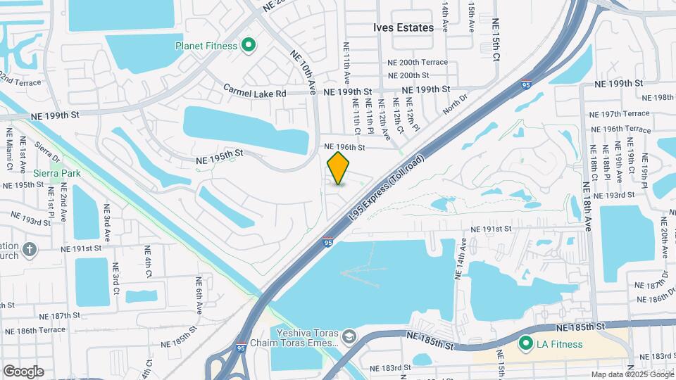 19455 NE 10th Ave Mapa y Detalles de la Ubicación