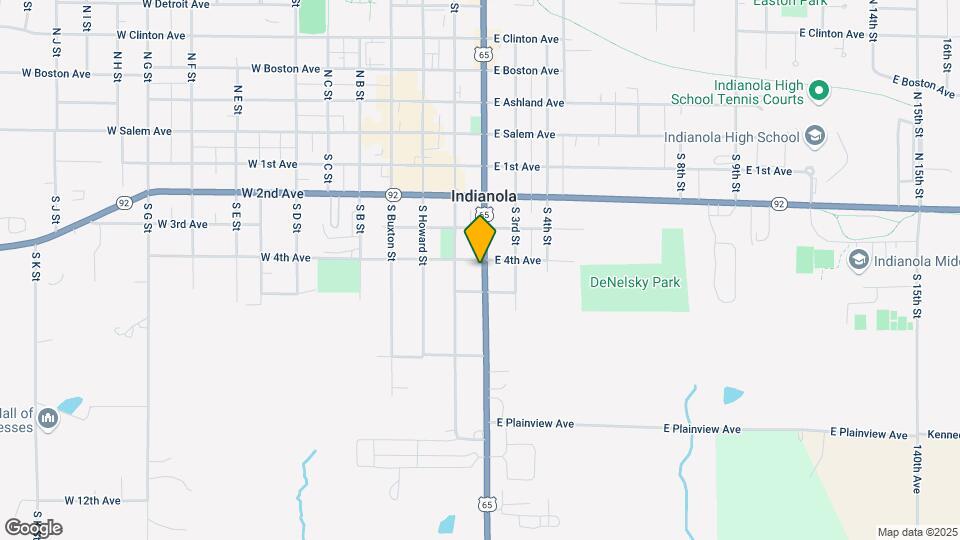 505 S Jefferson Way Map and Location Details