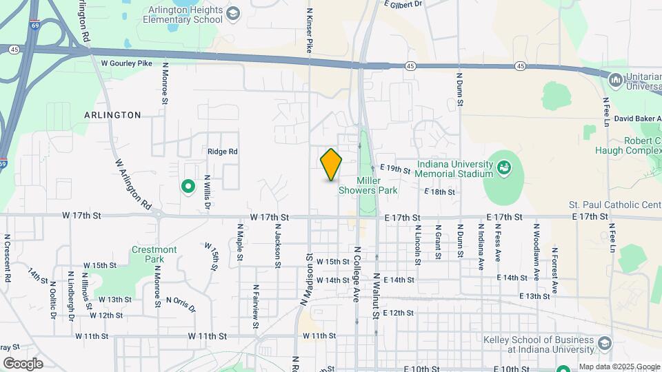 1409 N Woodburn Ave Mapa y Detalles de la Ubicación