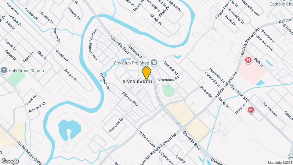 605 Silverstone Rd Map and Location Details