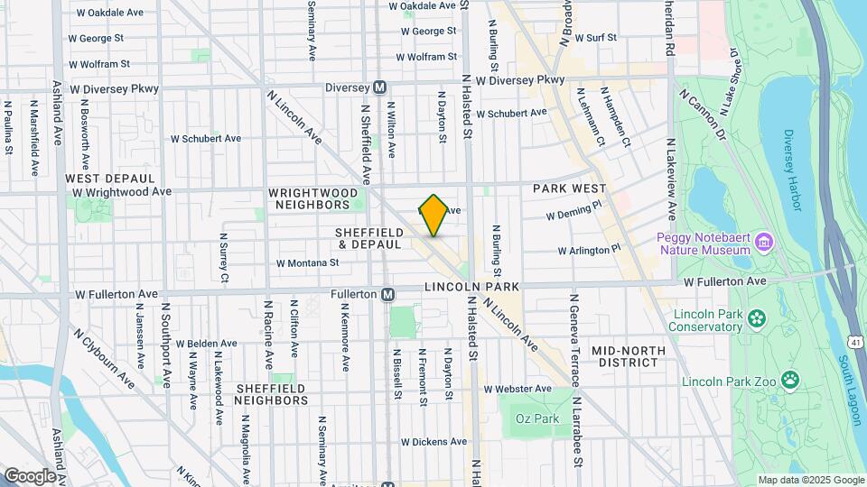2465 N Lincoln Ave, Unit 3 Mapa y Detalles de la Ubicación