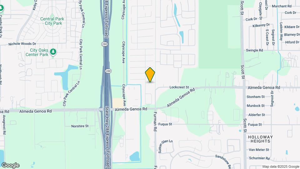 2718 Skyview Chase Ln Map and Location Details