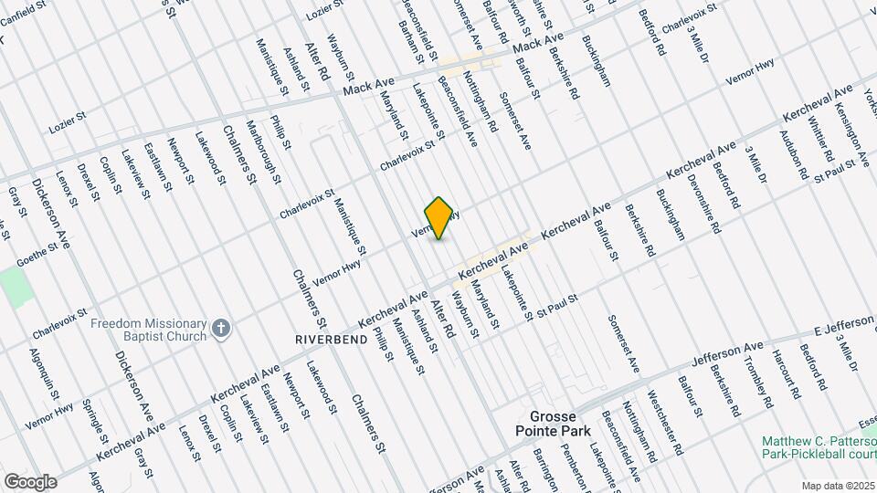 1238 Wayburn St Map and Location Details