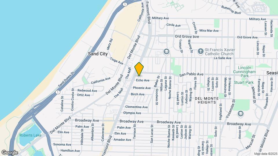 1137 Echo Ave Mapa y Detalles de la Ubicación
