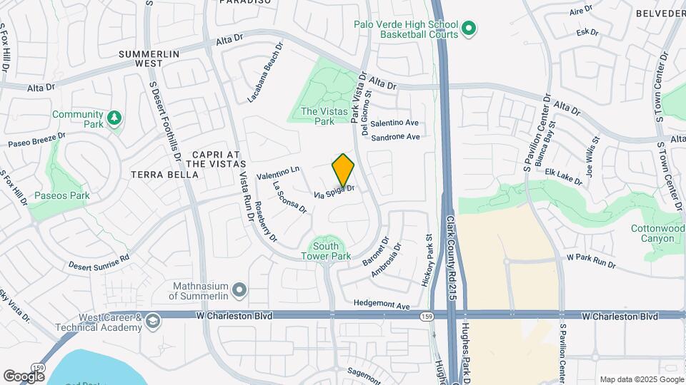 11325 Via Spiga Dr Map and Location Details