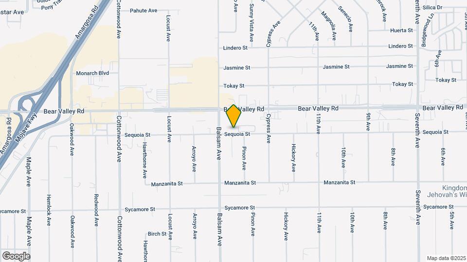 15360 Sequoia Ave Map and Location Details