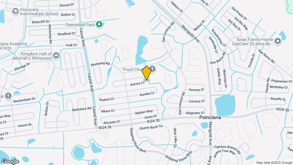 129 Aurora Ln Mapa y Detalles de la Ubicación