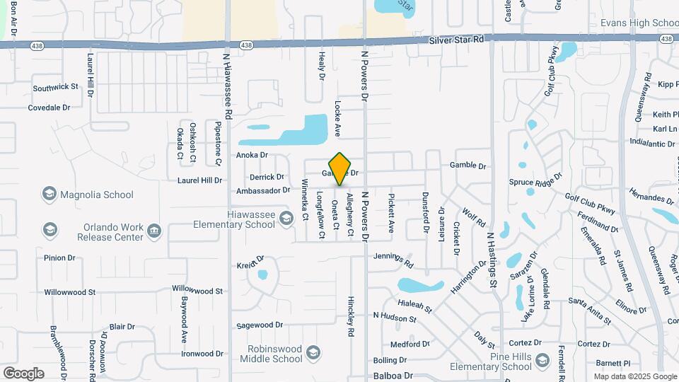 2121 Oneta Ct Map and Location Details