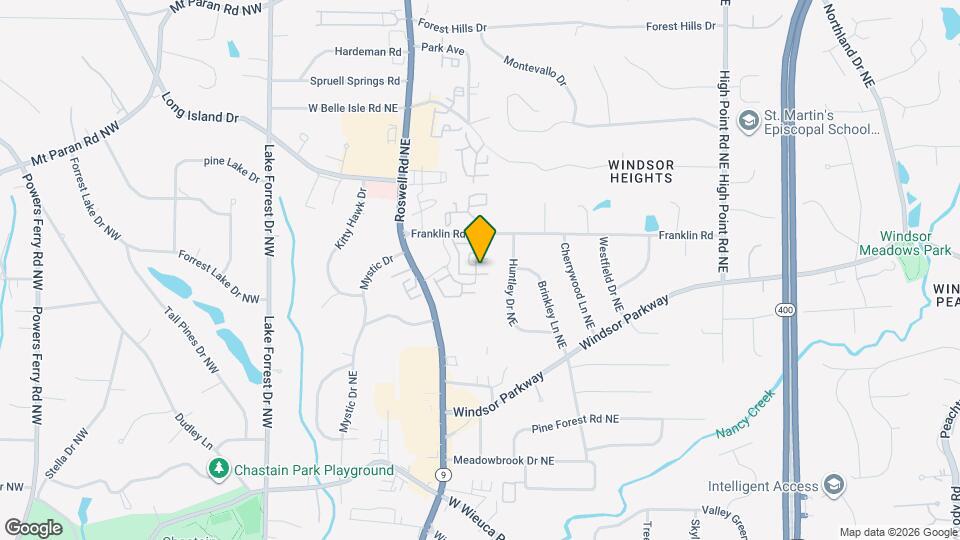 4317 Parkside Pl Map and Location Details