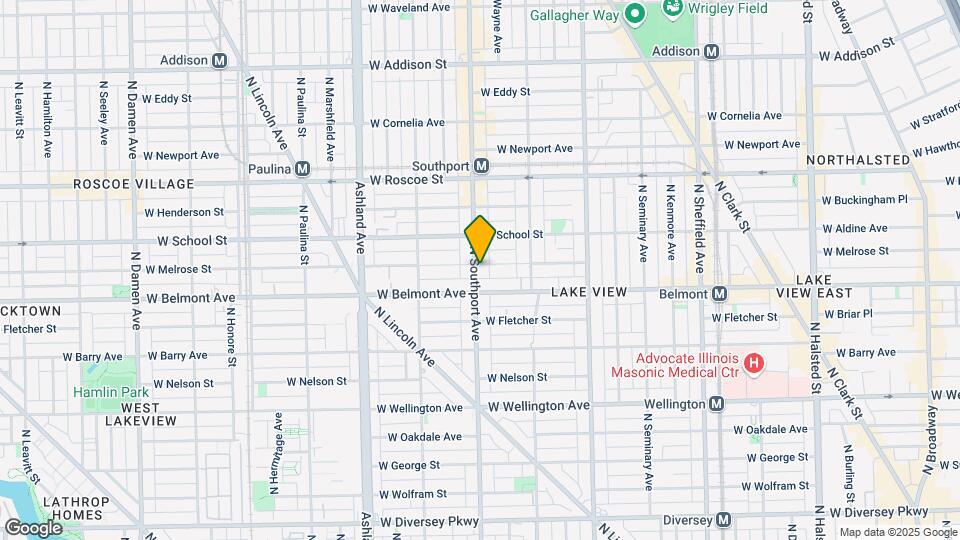 3225 N Southport Ave Mapa y Detalles de la Ubicación