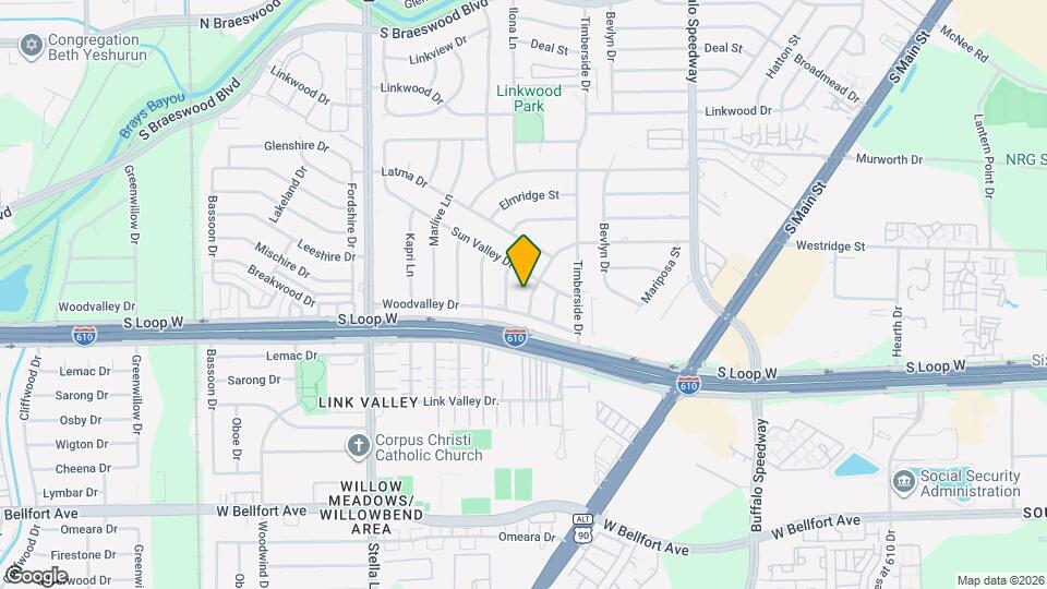9310 Woodmeadow St Map and Location Details