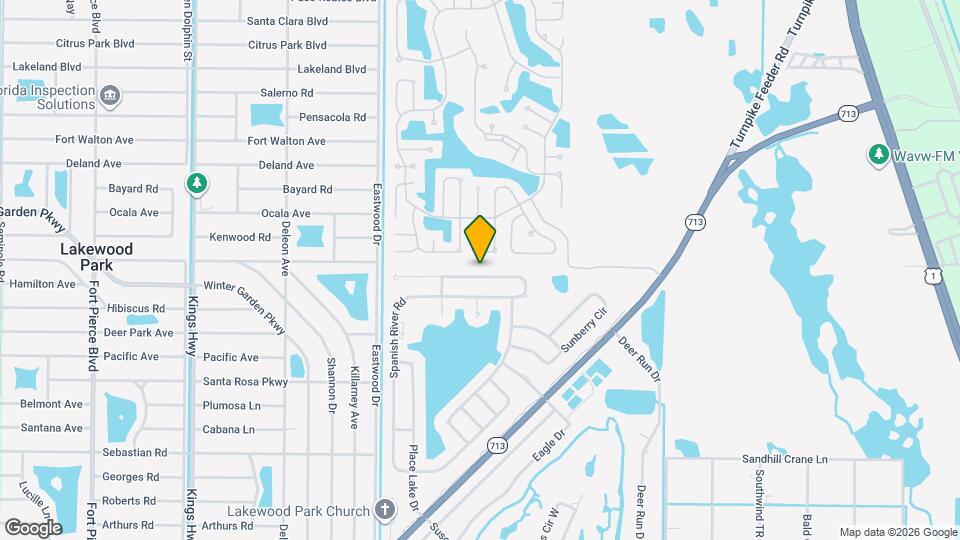 6020 Spring Lake Terrace Map and Location Details