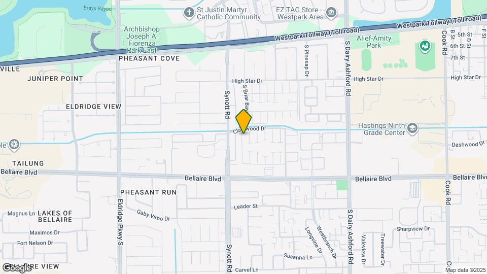 13175 Clarewood Dr Map and Location Details