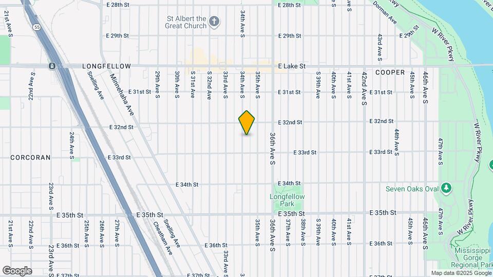 3227 34th Ave S Map and Location Details