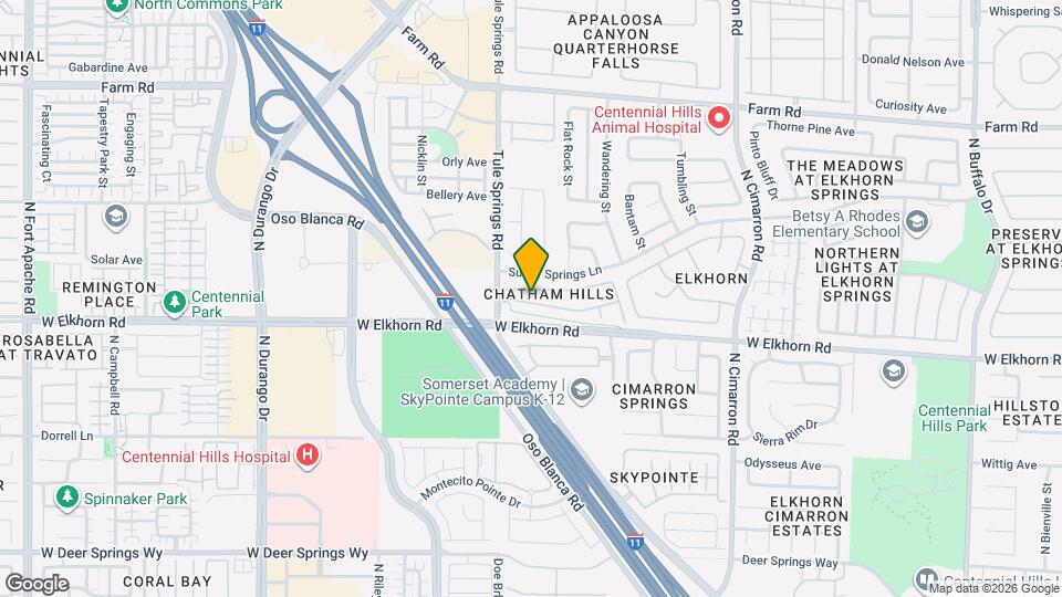 8325 W Wildwood Glen Dr Map and Location Details