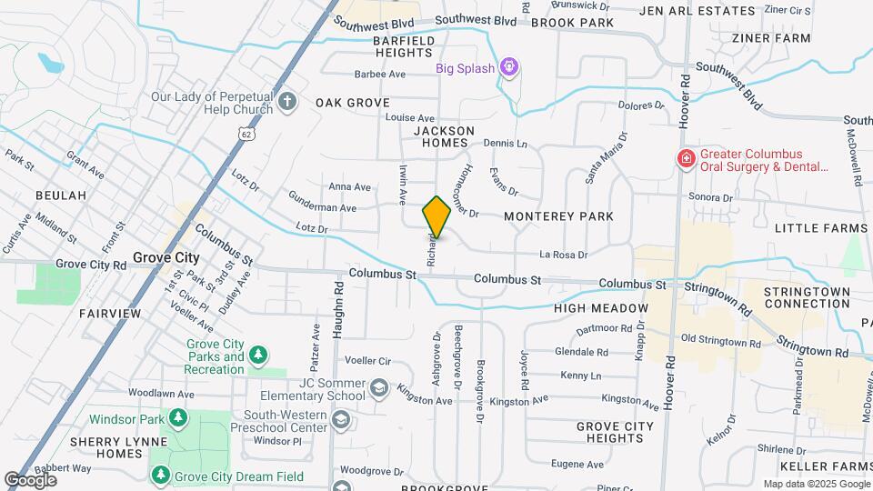 3976 Richard Ave Mapa y Detalles de la Ubicación