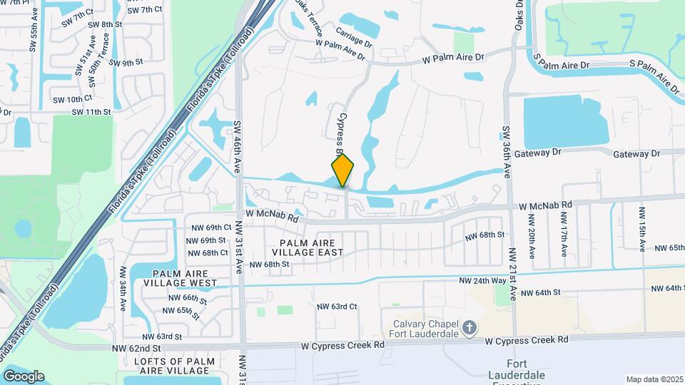 1401 Banyan Cir Map and Location Details