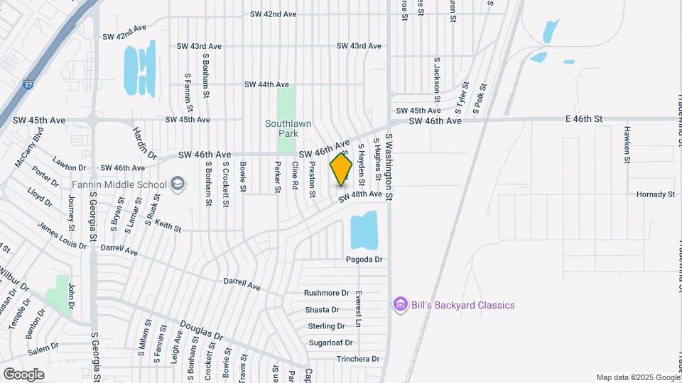 4630 S Ong St Map and Location Details