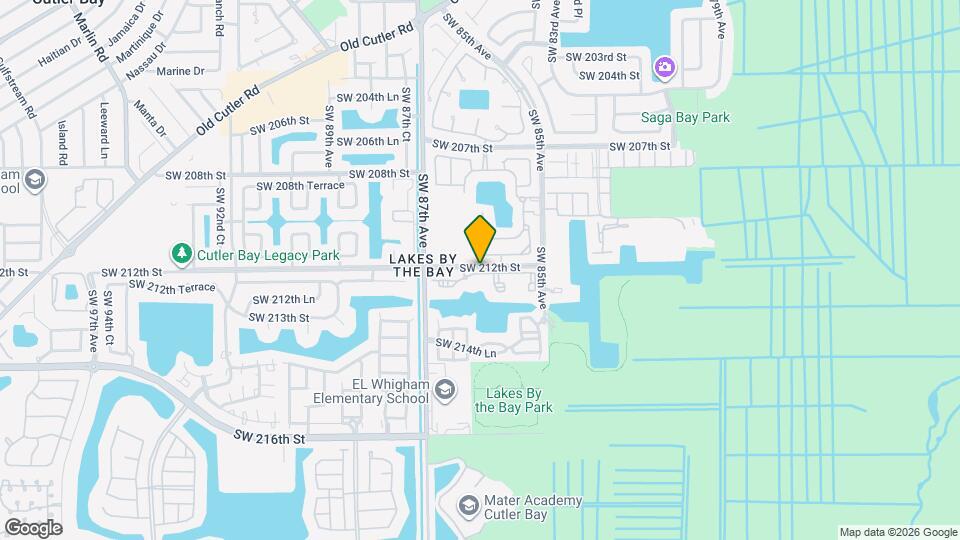 8600 SW 212th St, Unit 207 Mapa y Detalles de la Ubicación