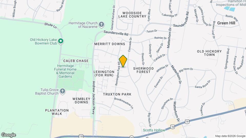 3013 Remington Park Ln Map and Location Details