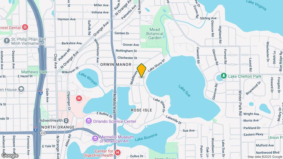 2916 Lake Shore Dr Map and Location Details