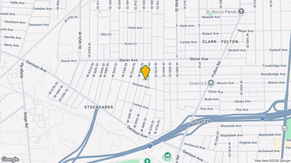 3464 W 49th St Map and Location Details