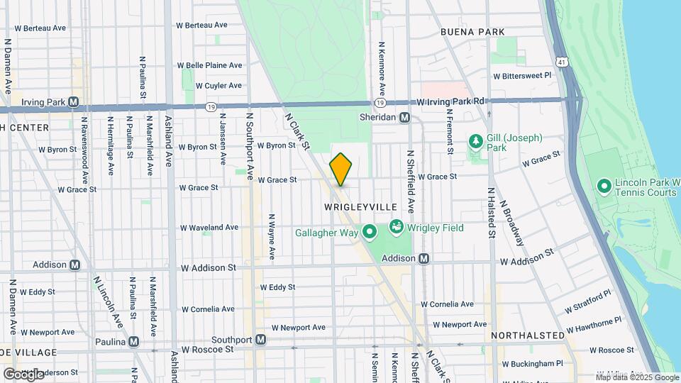 3755 N Racine Ave, Unit 2c Map and Location Details