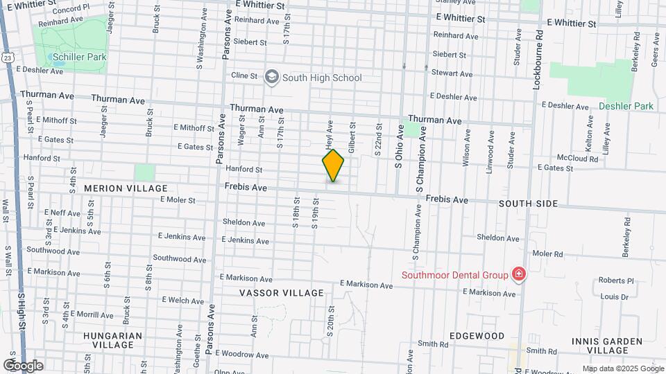 710-712-712 Frebis Ave Map and Location Details