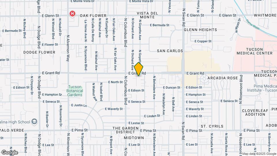 2332 N Catalina Ave, Unit Catalina Map and Location Details