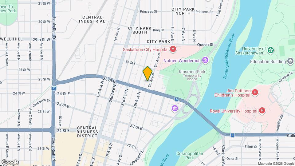 415 5th Av N Map and Location Details