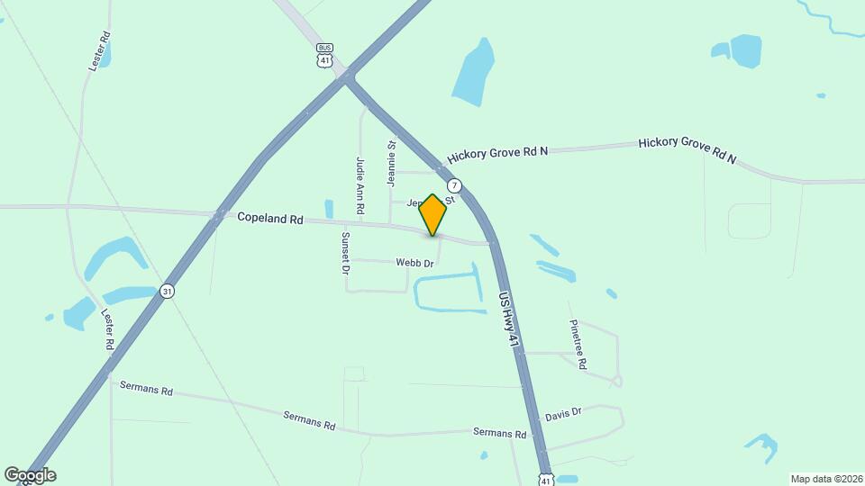 2882 Copeland Rd Map and Location Details