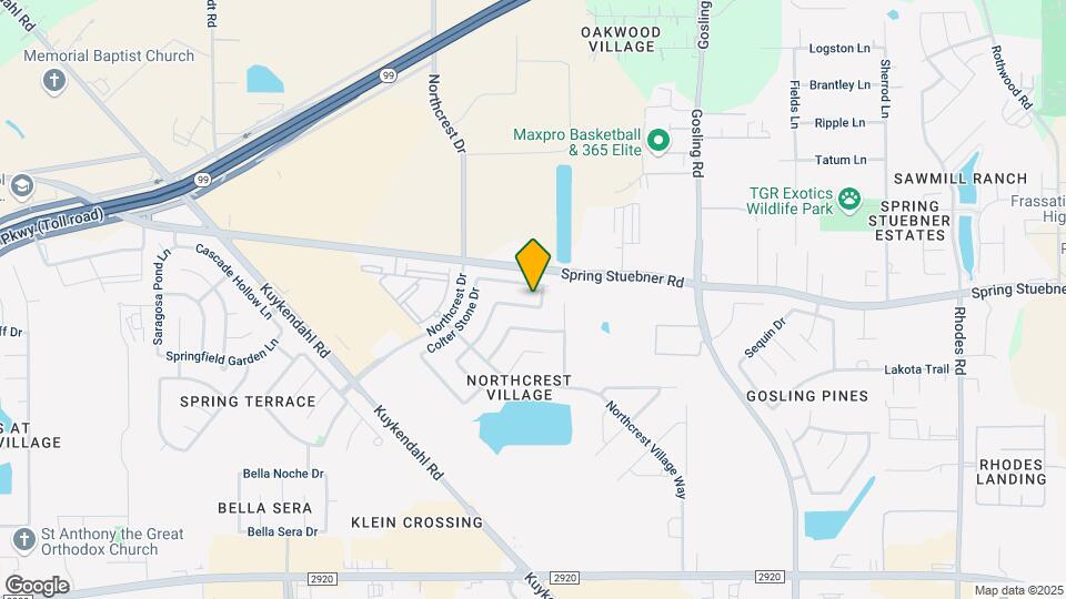 6110 Moran Crest Dr Map and Location Details