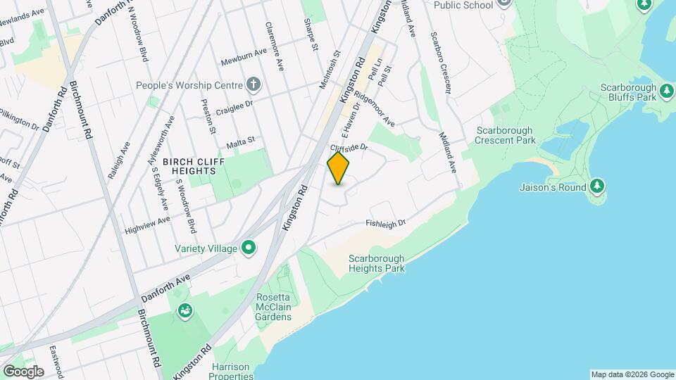 4 Cliffside Dr Map and Location Details