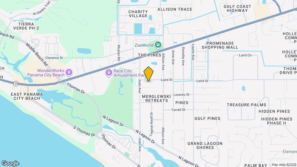 9117 Laird St Map and Location Details